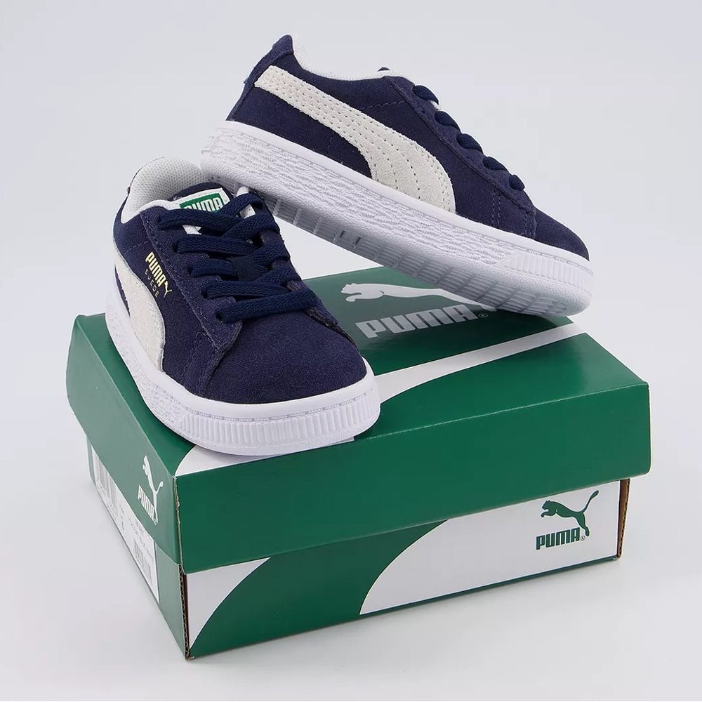 Baby Sneakers Puma Suede Classic in Navy